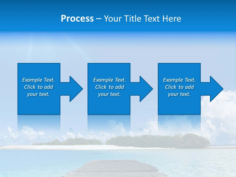 Path Blue Indian PowerPoint Template