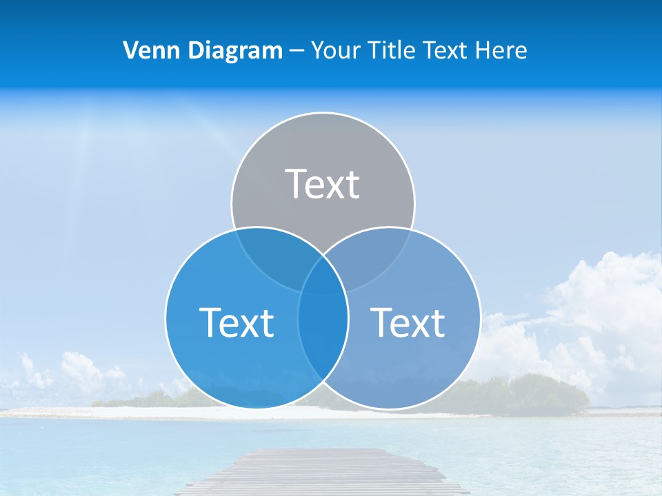 Path Blue Indian PowerPoint Template