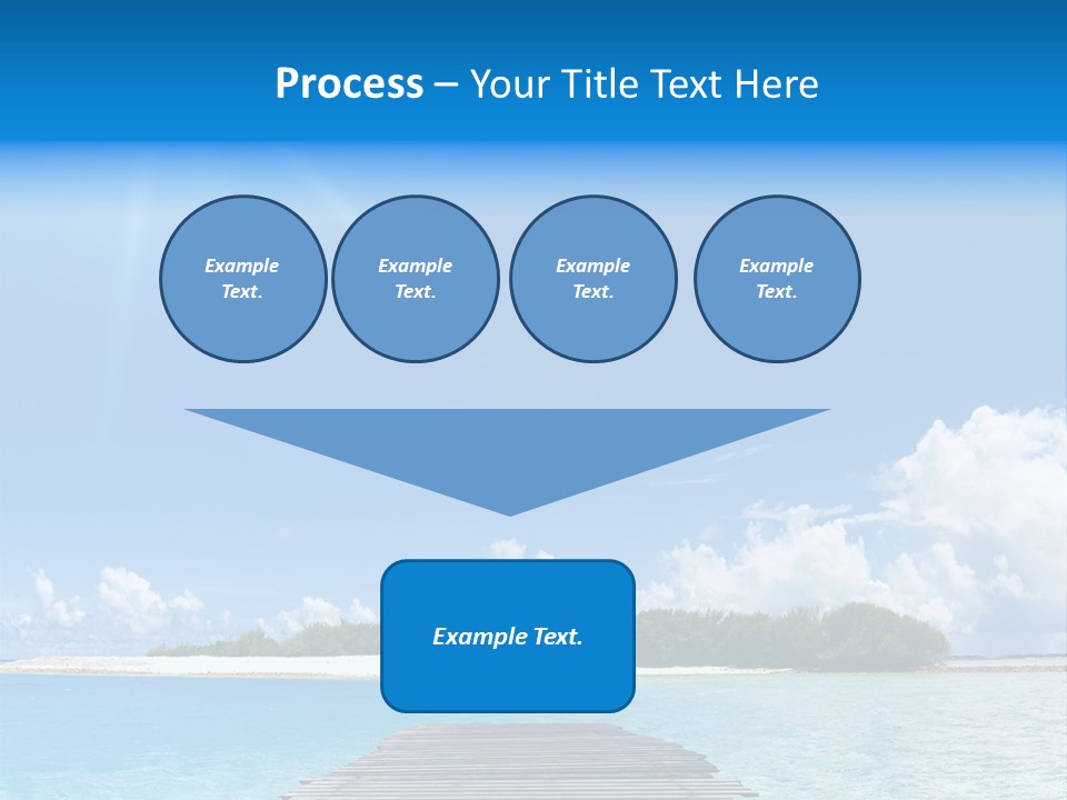 Path Blue Indian PowerPoint Template