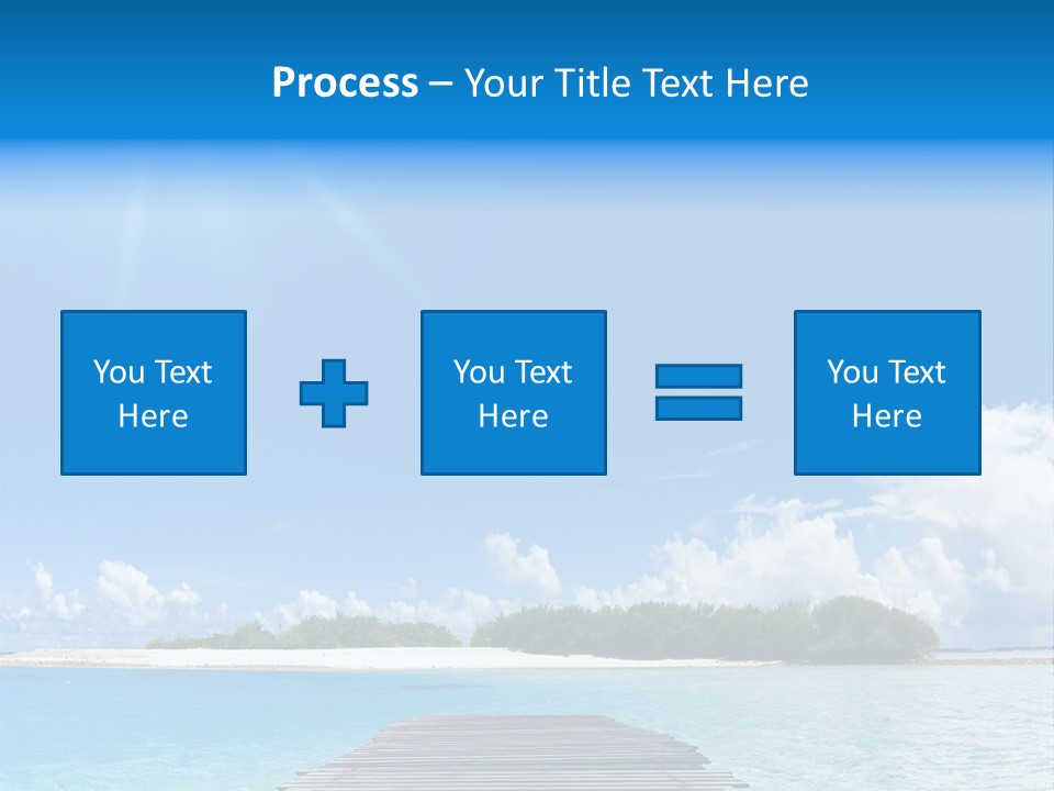 Path Blue Indian PowerPoint Template