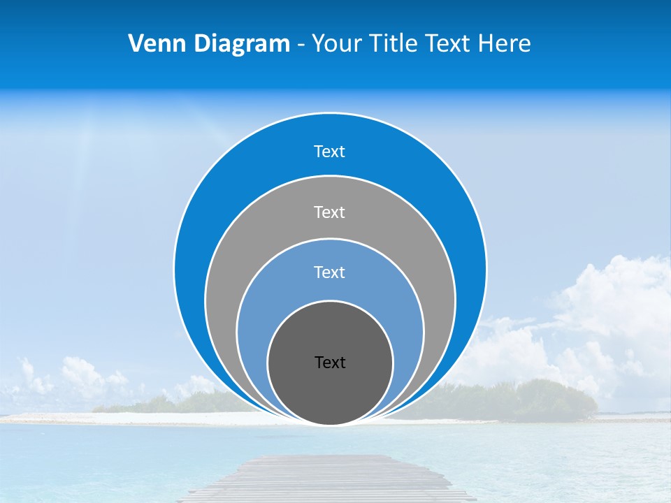 Path Blue Indian PowerPoint Template