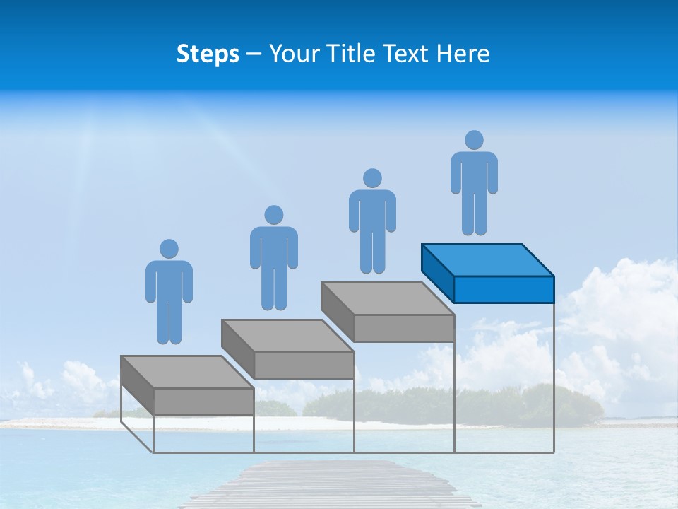 Path Blue Indian PowerPoint Template