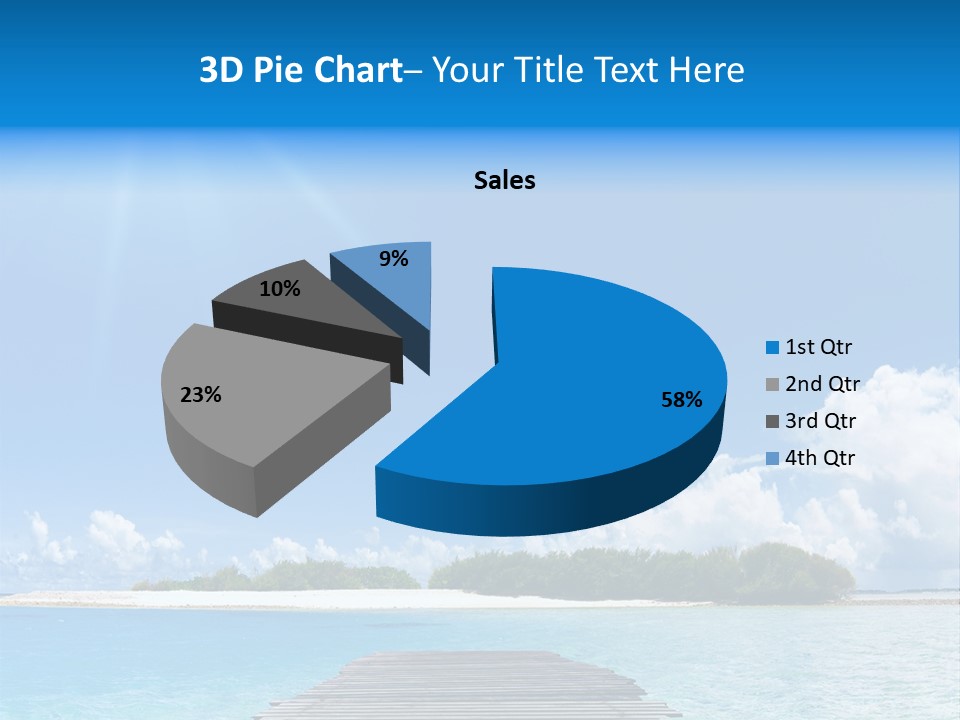 Path Blue Indian PowerPoint Template