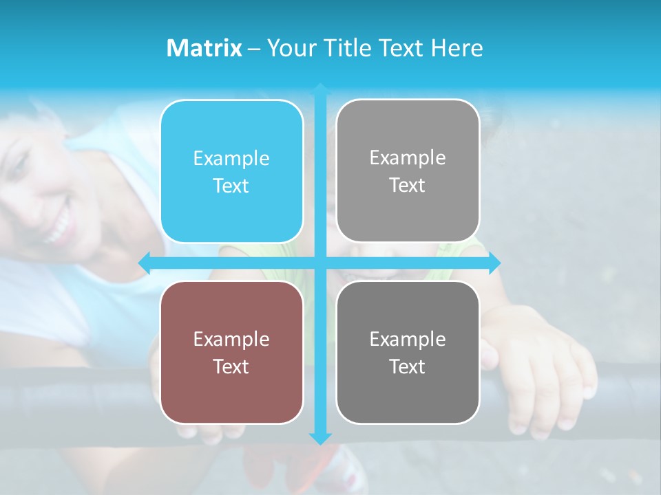 Friend Child Happy PowerPoint Template