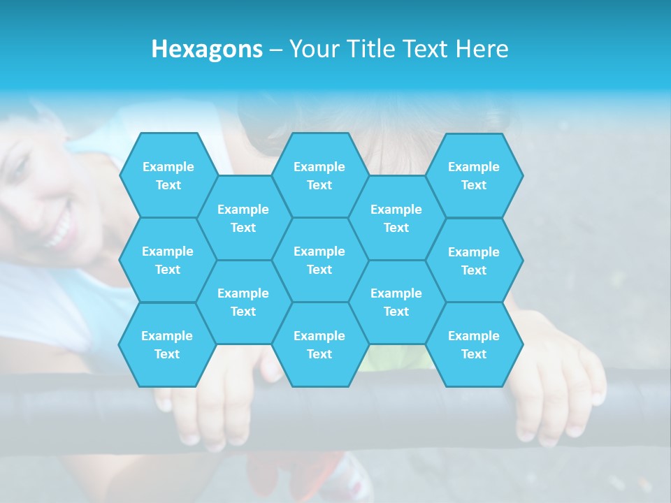 Friend Child Happy PowerPoint Template