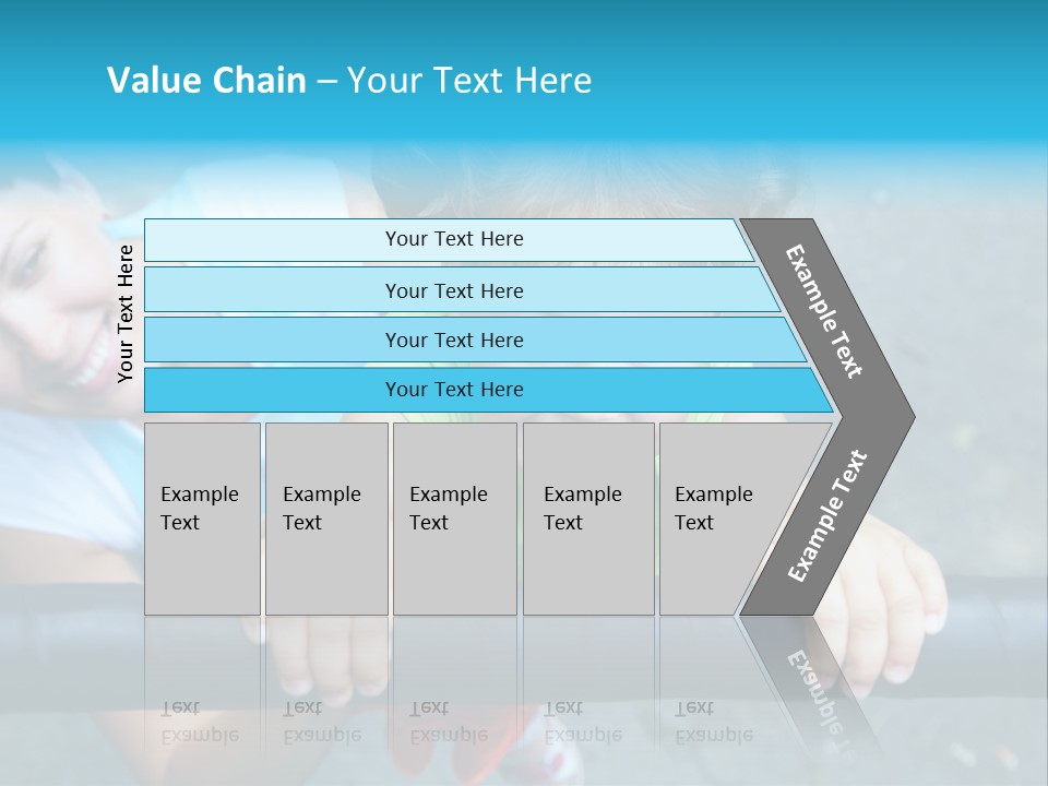 Friend Child Happy PowerPoint Template
