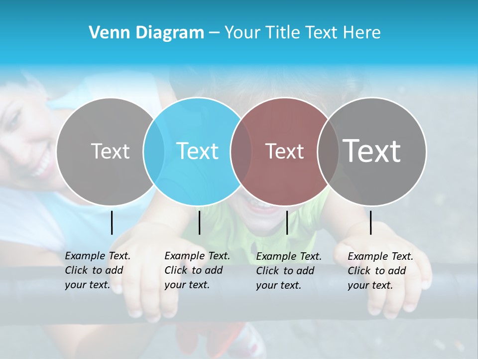 Friend Child Happy PowerPoint Template