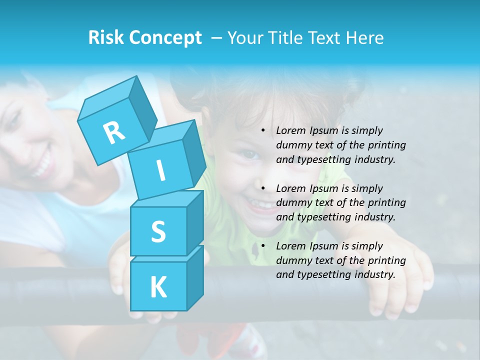 Friend Child Happy PowerPoint Template