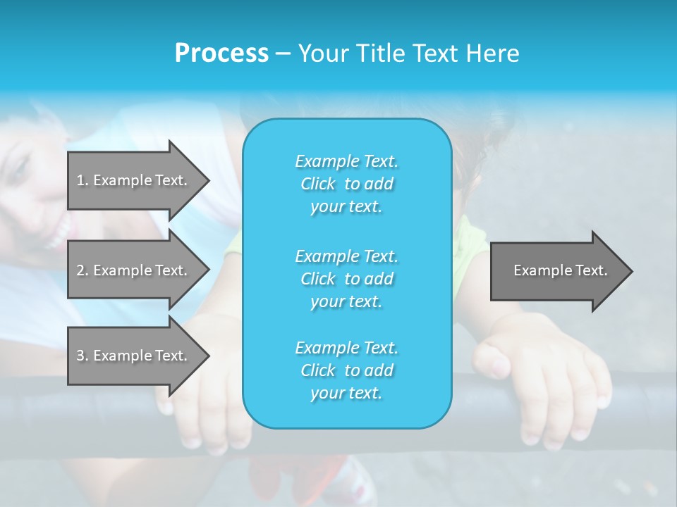 Friend Child Happy PowerPoint Template