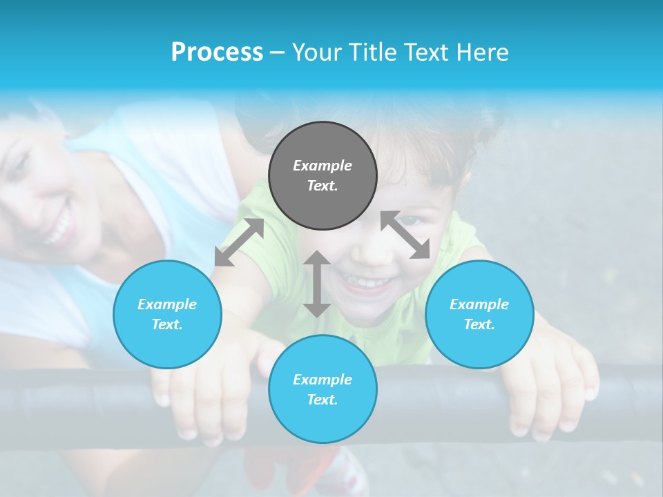 Friend Child Happy PowerPoint Template