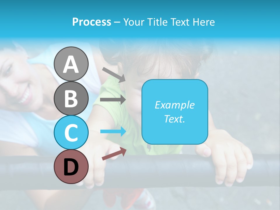 Friend Child Happy PowerPoint Template