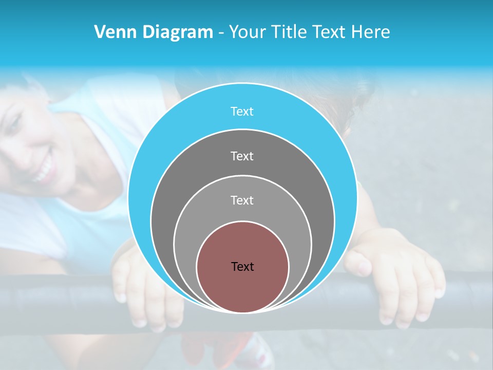 Friend Child Happy PowerPoint Template