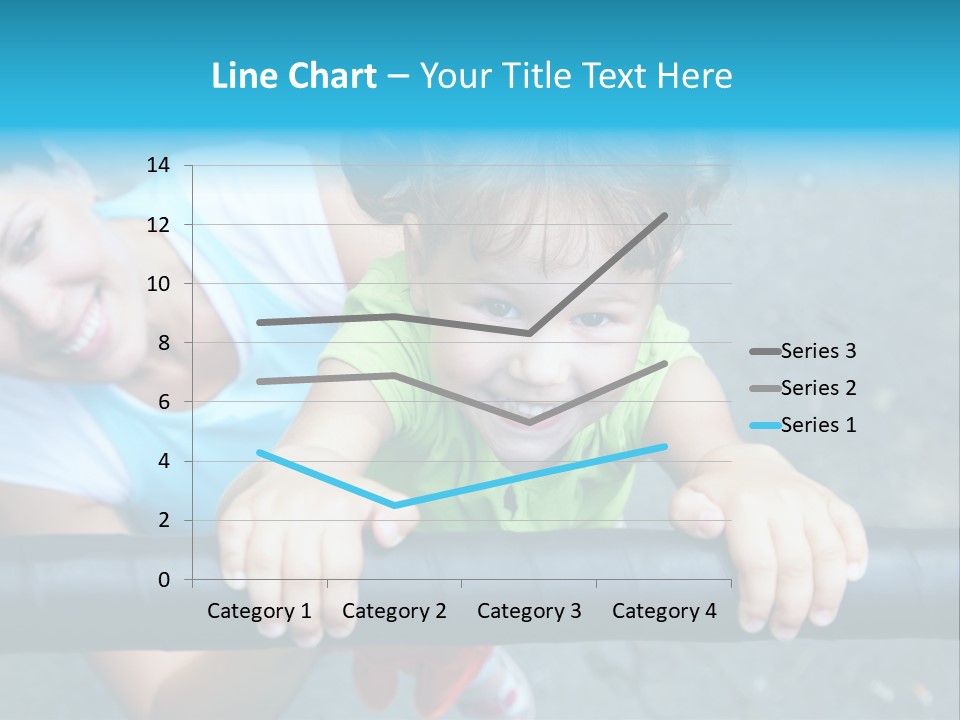 Friend Child Happy PowerPoint Template