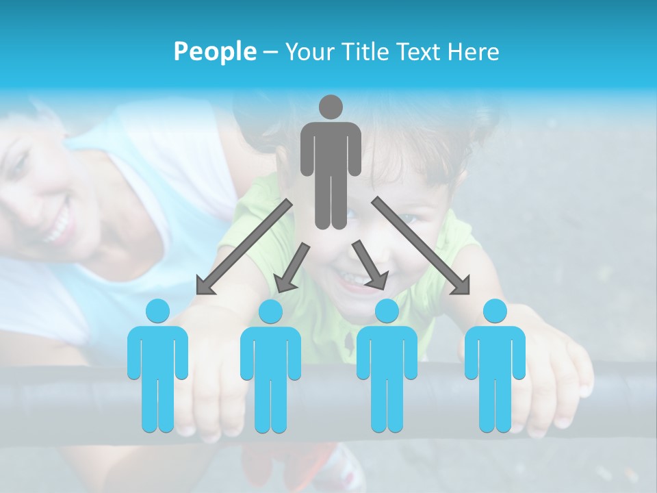 Friend Child Happy PowerPoint Template