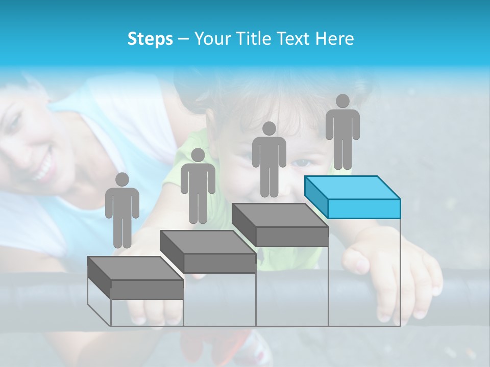 Friend Child Happy PowerPoint Template