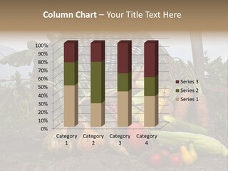 Ripe Food Basket PowerPoint Template