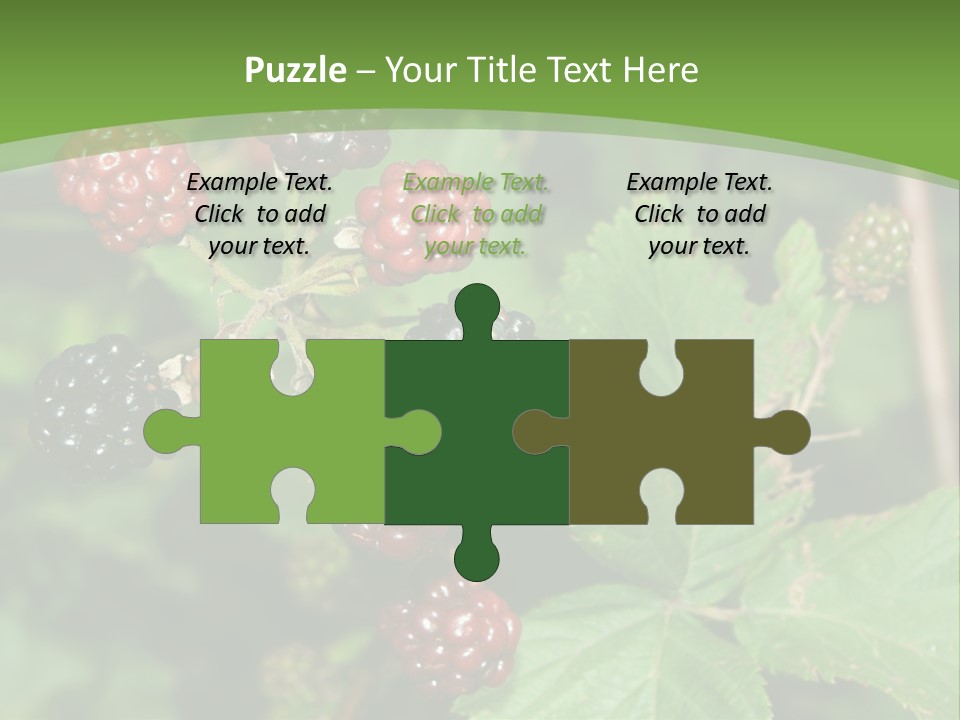 Macro Group Eating PowerPoint Template