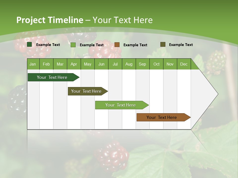 Macro Group Eating PowerPoint Template