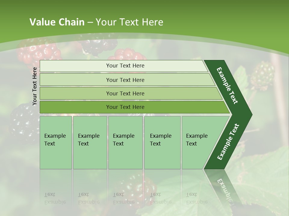 Macro Group Eating PowerPoint Template