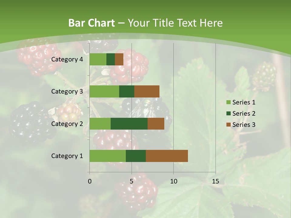 Macro Group Eating PowerPoint Template