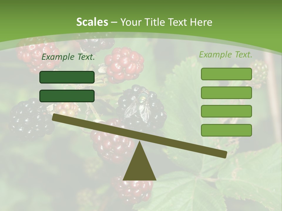 Macro Group Eating PowerPoint Template