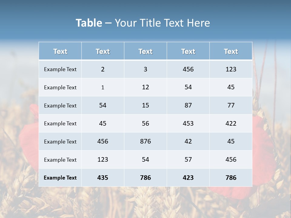 Countryside Agriculture Farm PowerPoint Template