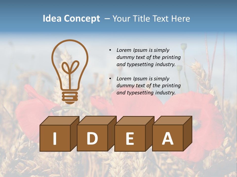 Countryside Agriculture Farm PowerPoint Template
