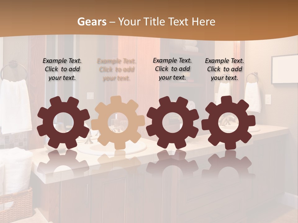 Tail Lizard Crotaphytus Collaris PowerPoint Template