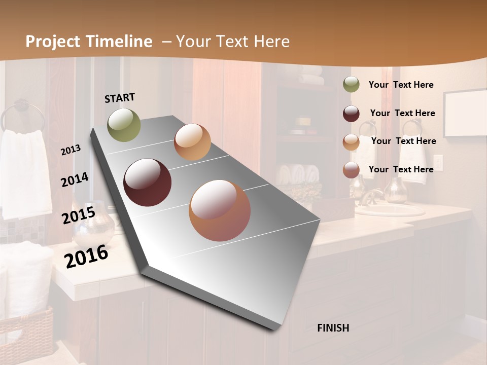 Tail Lizard Crotaphytus Collaris PowerPoint Template