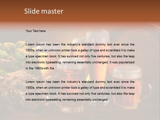 Mug Pub Hops PowerPoint Template