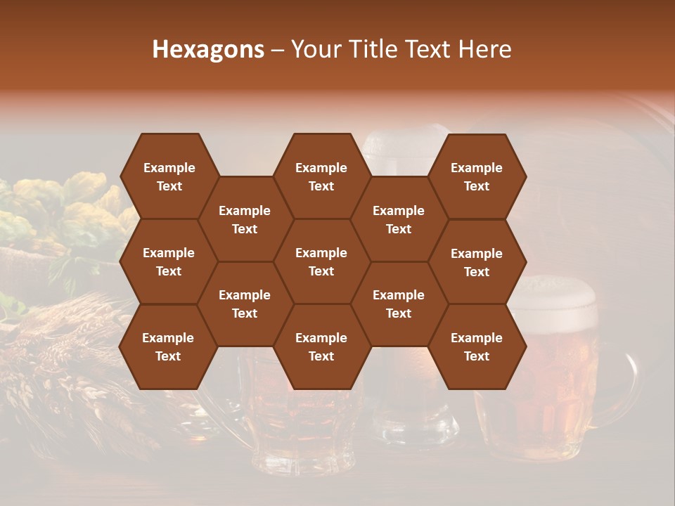 Mug Pub Hops PowerPoint Template