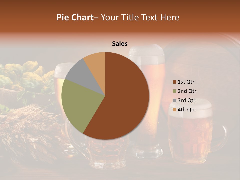Mug Pub Hops PowerPoint Template
