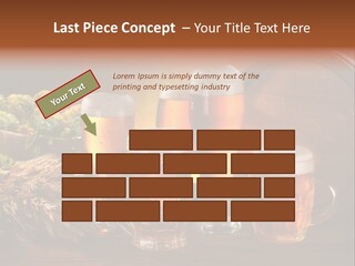Mug Pub Hops PowerPoint Template
