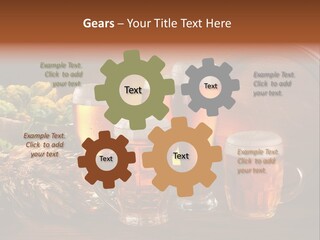 Mug Pub Hops PowerPoint Template