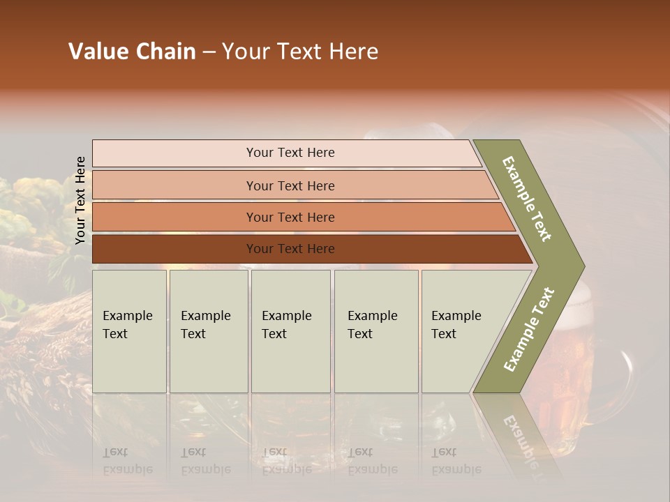 Mug Pub Hops PowerPoint Template