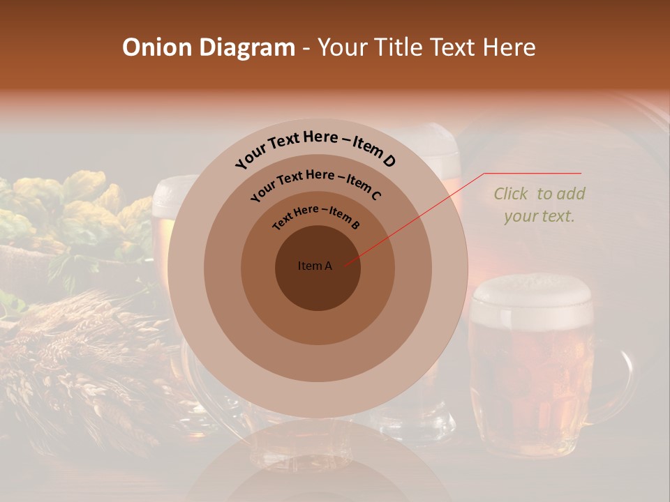 Mug Pub Hops PowerPoint Template