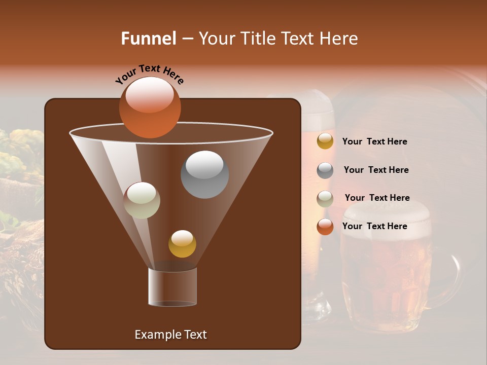 Mug Pub Hops PowerPoint Template