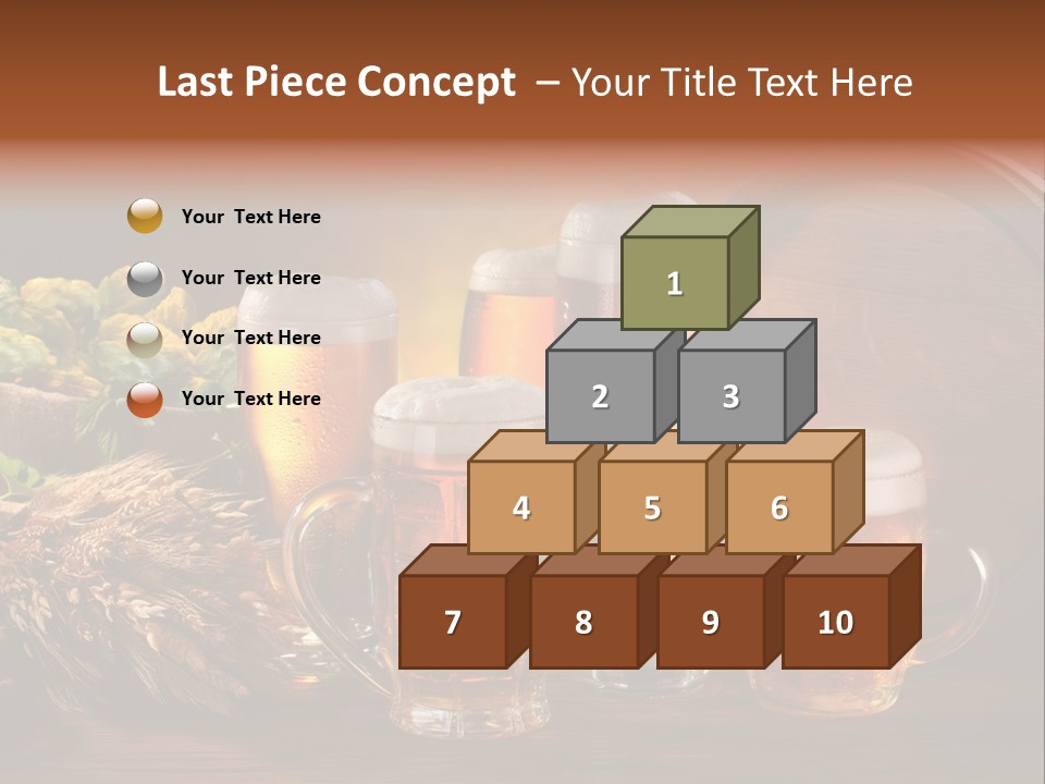 Mug Pub Hops PowerPoint Template