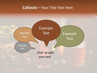 Mug Pub Hops PowerPoint Template