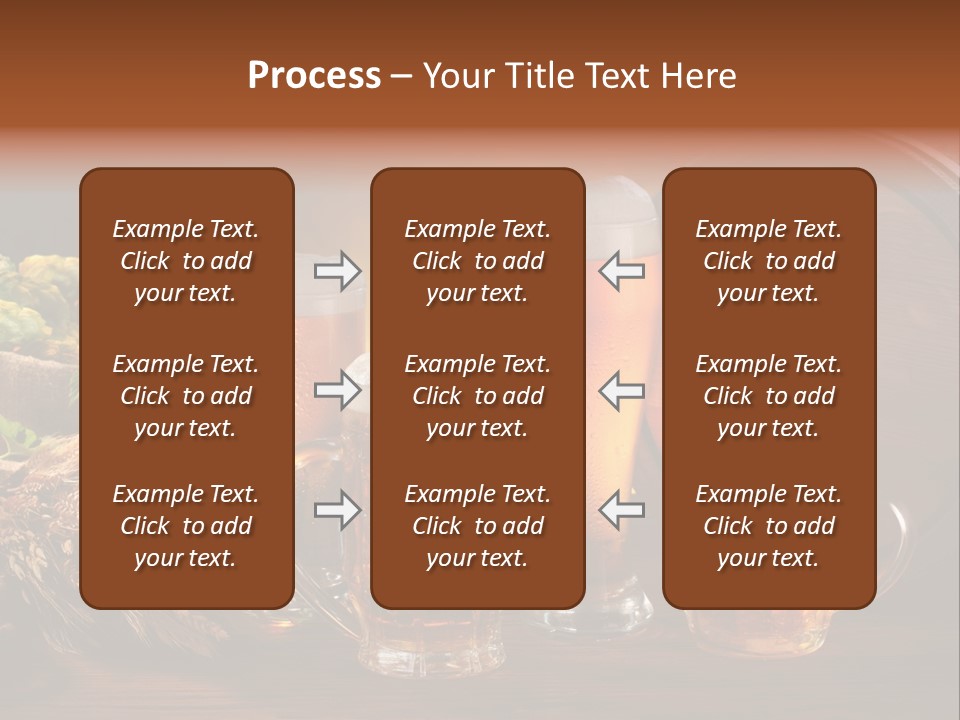 Mug Pub Hops PowerPoint Template