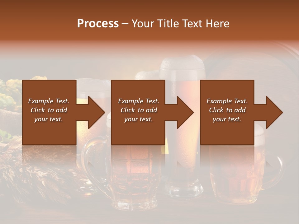 Mug Pub Hops PowerPoint Template
