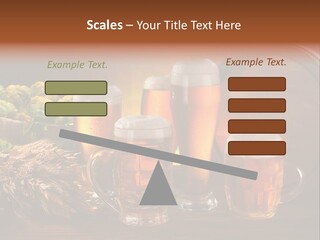 Mug Pub Hops PowerPoint Template