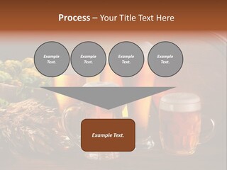 Mug Pub Hops PowerPoint Template