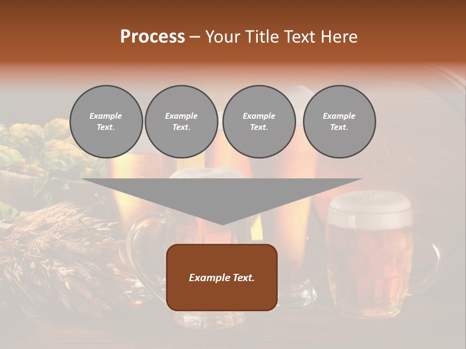 Mug Pub Hops PowerPoint Template