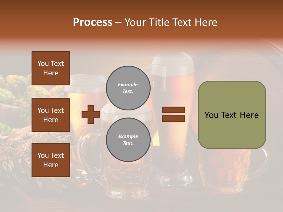 Mug Pub Hops PowerPoint Template