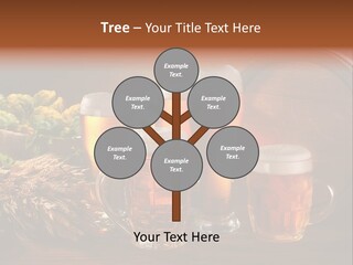 Mug Pub Hops PowerPoint Template
