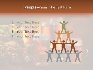Mug Pub Hops PowerPoint Template