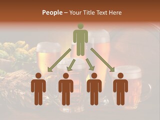 Mug Pub Hops PowerPoint Template