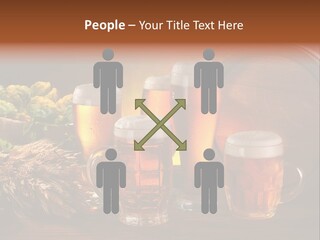 Mug Pub Hops PowerPoint Template