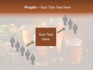 Mug Pub Hops PowerPoint Template
